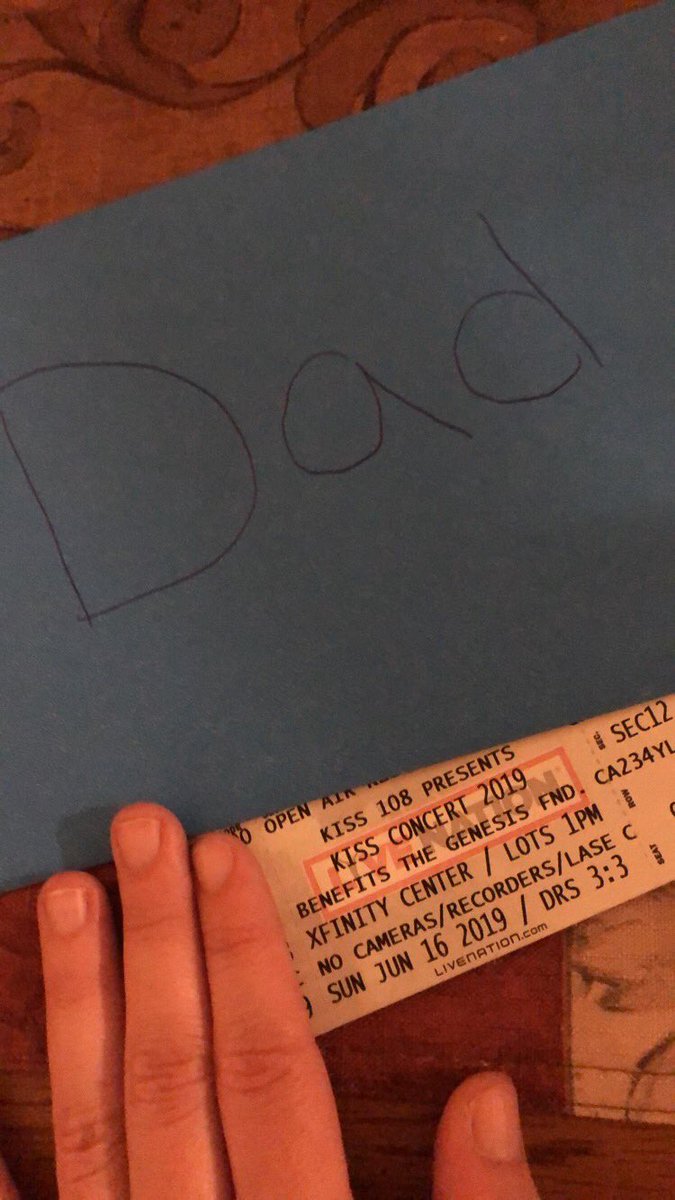 GoinCrazy4Jonas's tweet photo. Got my dad’s Father’s Day present all set up for us to go see @jonasbrothers tomorrow!! Any chance for us to upgrade to front row or score some backstage passes? ❤️ @Kiss108 #kiss108kissconcert #KC19xFrontRow https://t.co/uxKSuUCqS7