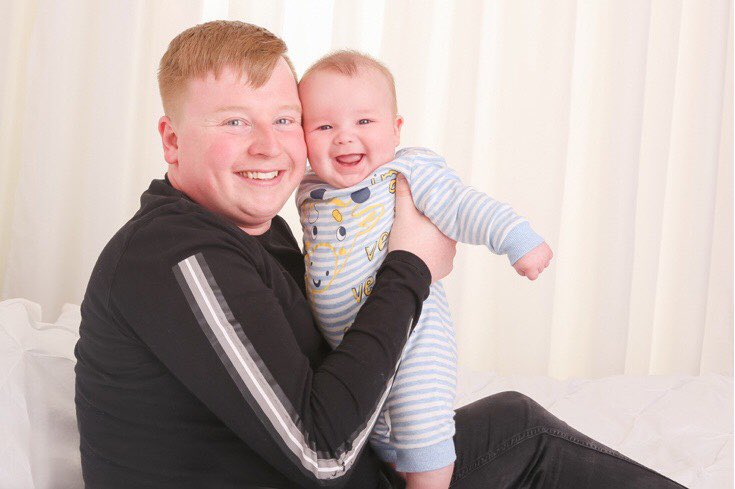 HannahJones2017's tweet photo. Happy 1st Father’s Day to the best dad in the world!! We love you so much  and appreciate everything you do for us! Love you millions 💙😘 @jonesy2892 https://t.co/qIzetCONsV