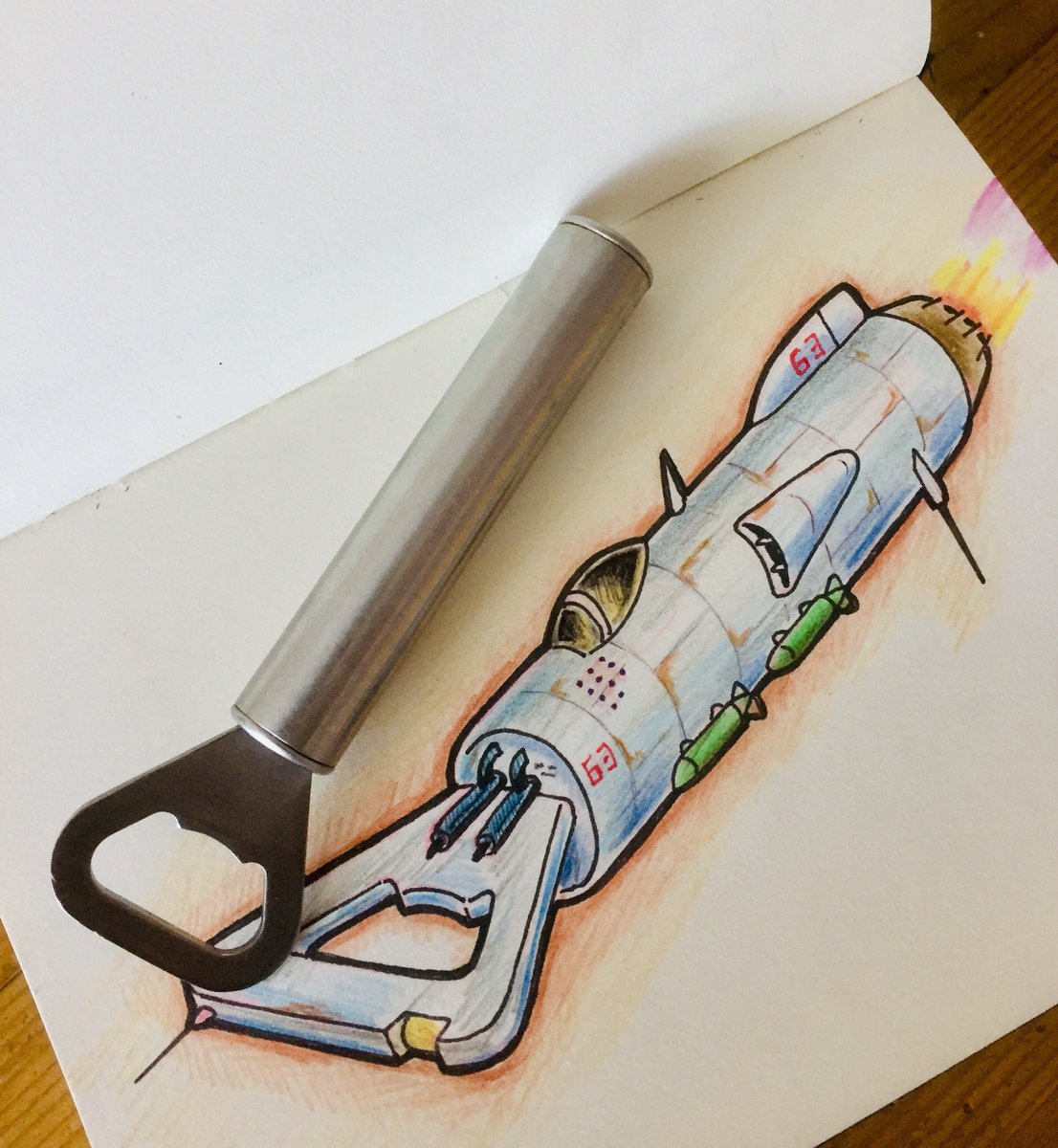 krid99's tweet photo. @egeusz thanks for this idea, my little #sketch ⬇️ #spaceshipthings https://t.co/qsJpUKmuu6