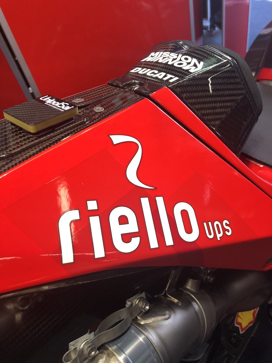 BCL_Power's tweet photo. Good luck @AndreaDovizioso @DucatiMotor @MotoGP with @riello_ups_uk https://t.co/HLDbv7M5GT