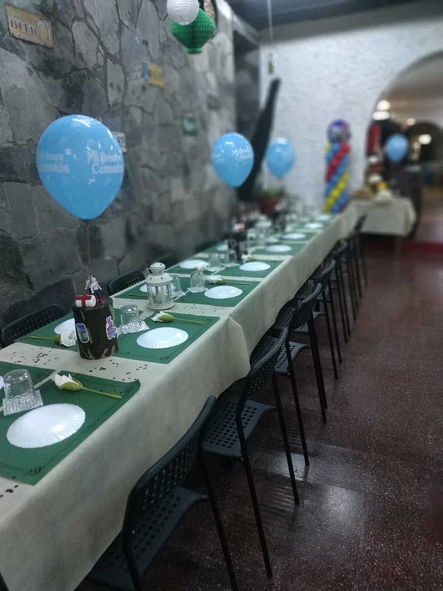 RestElPinito's tweet image. Hoy tenemos la celebración una una #primeracomunion Si quieres celebrar tu evento con nosotros llámanos 922367057 @RestElPinito