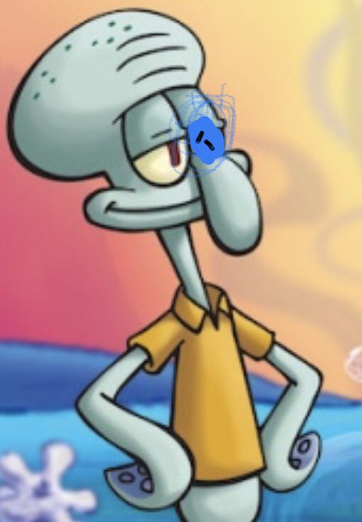 juggernut19's tweet photo. On days like these, kids like you..... should be drowning in bikini bottom #squidwang https://t.co/Re4vUqMneZ