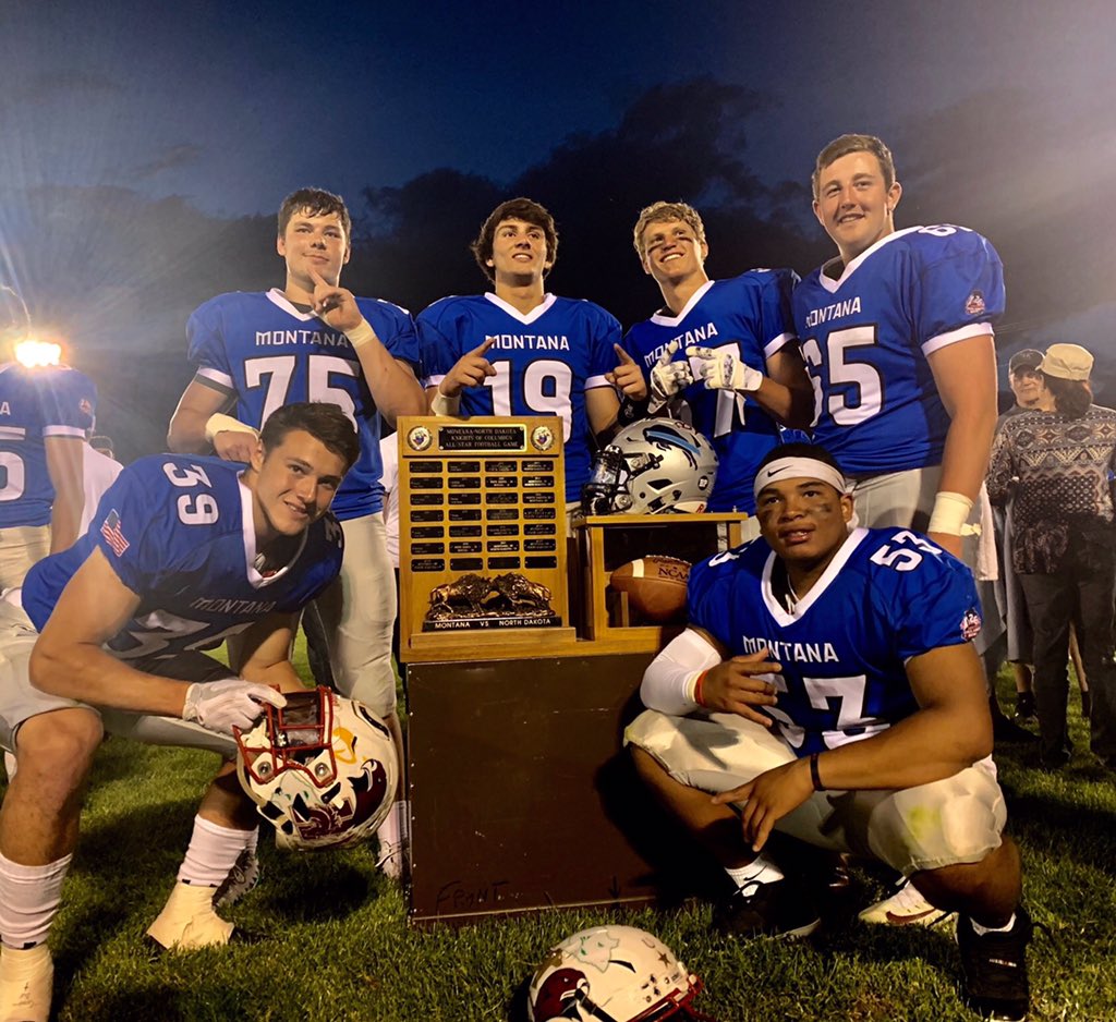 Congrats Team MT on the WIN!! These CATS look good in BLUE.  #BLUEcollarGOLdstandard
@meewehr <a href="/Doctor_Blake22/">Blake Thelen</a> <a href="/alexjohnson1416/">Alex Johnson</a> Holden <a href="/joe_olsonn/">Joe Olson</a> <a href="/JustusPerkins/">Justus Perkins</a>