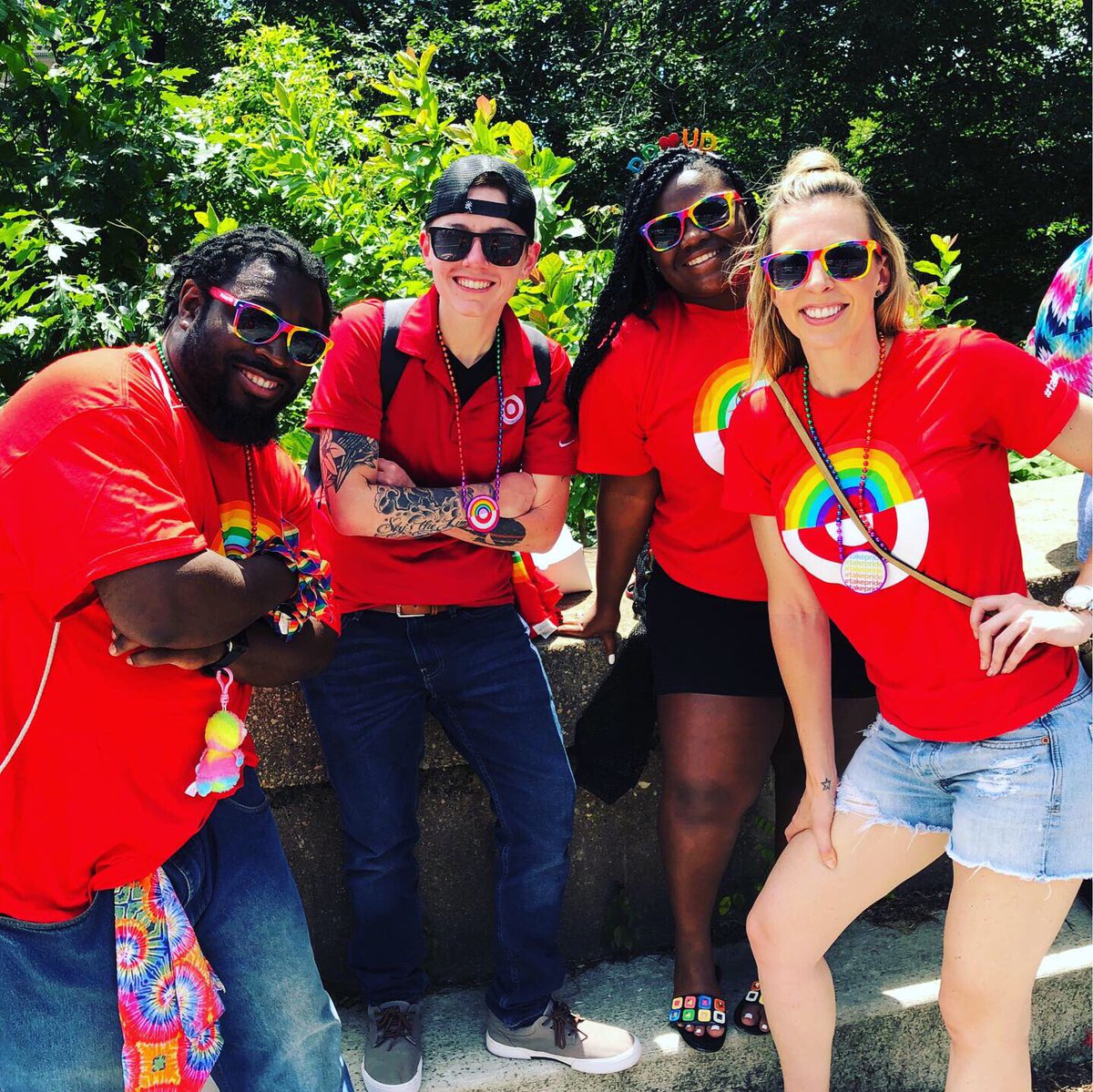 Take pride! What a cool experience, I love my job! Feeling comfortable to be able to truly be myself, is extremely appreciated. #BaltimorePRIDE #Target #WorkSomewhereYouLove #T2845 <a href="/gloriamaj/">Gloria Majchrzak</a> <a href="/kelly_ETLHR/">Kelly</a> @Alissa_Stegman