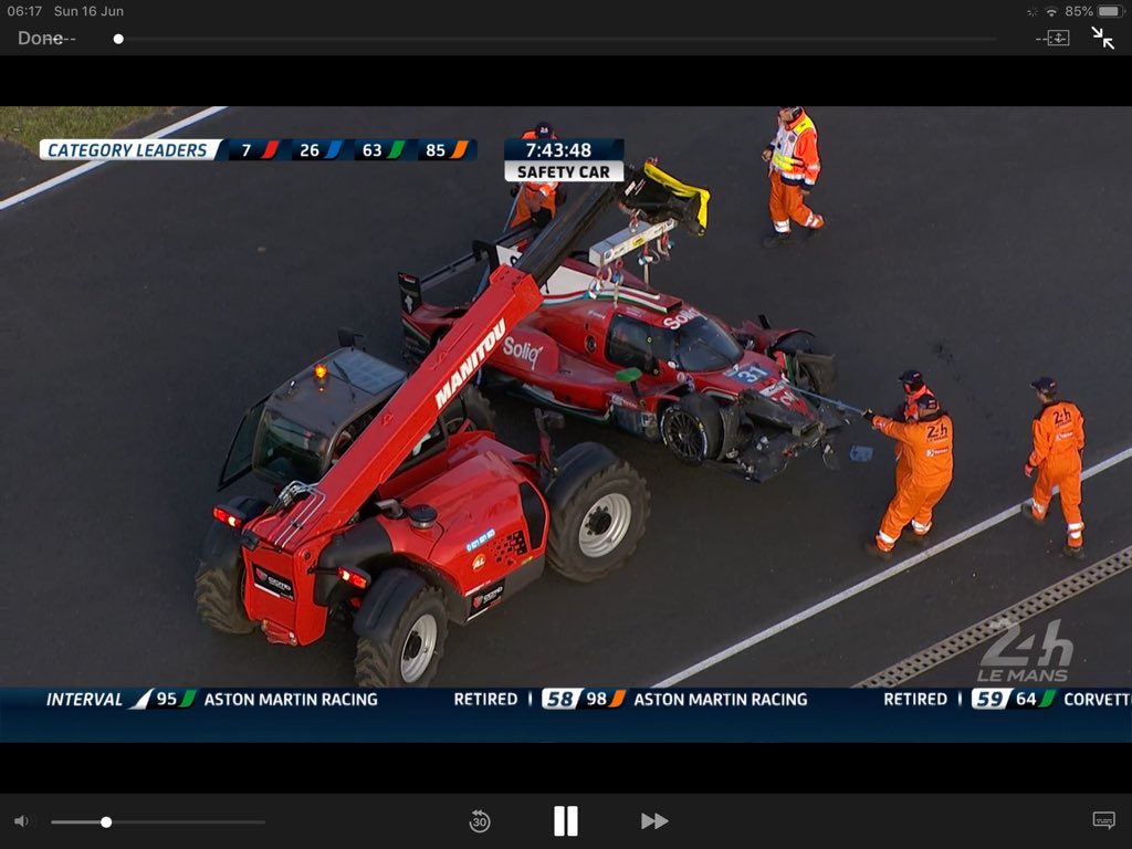 Nice to see <a href="/manitouuk/">Manitou UK 🇬🇧</a> doing a great job at the Le Mans 24 hours.