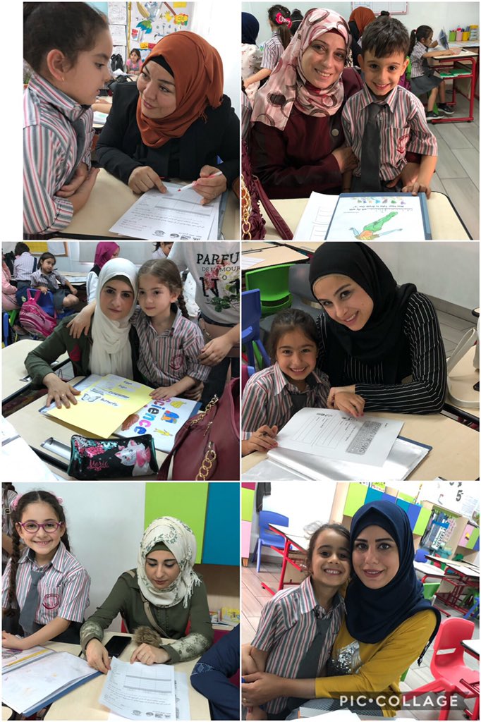 Learners were showing their parents the progress they made throughout the year. #PortfolioDay #progress #reflection <a href="/MakAishaSchool/">MakAishaSchool</a>