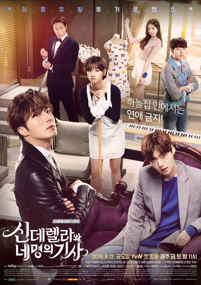 38. CINDERELLA AND FOUR KNIGHTS. -I really love Ha won/ Park So Dam.  She is so pretty and cute. She and Il woo is good together. I love them.  This drama is good with an jae hyun and lee jung shin together. I love how the story takes. 