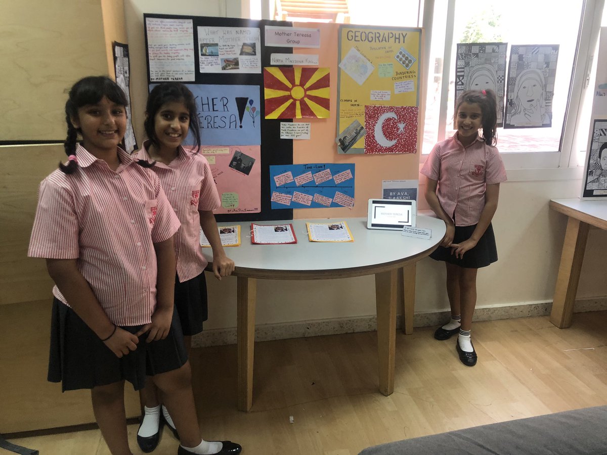 DESSyear5's tweet photo. @DESS_YearFive 5red are ready to present their Influence projects to their parents! #dess_year5_red #influenceprojects https://t.co/E6derrB8BD