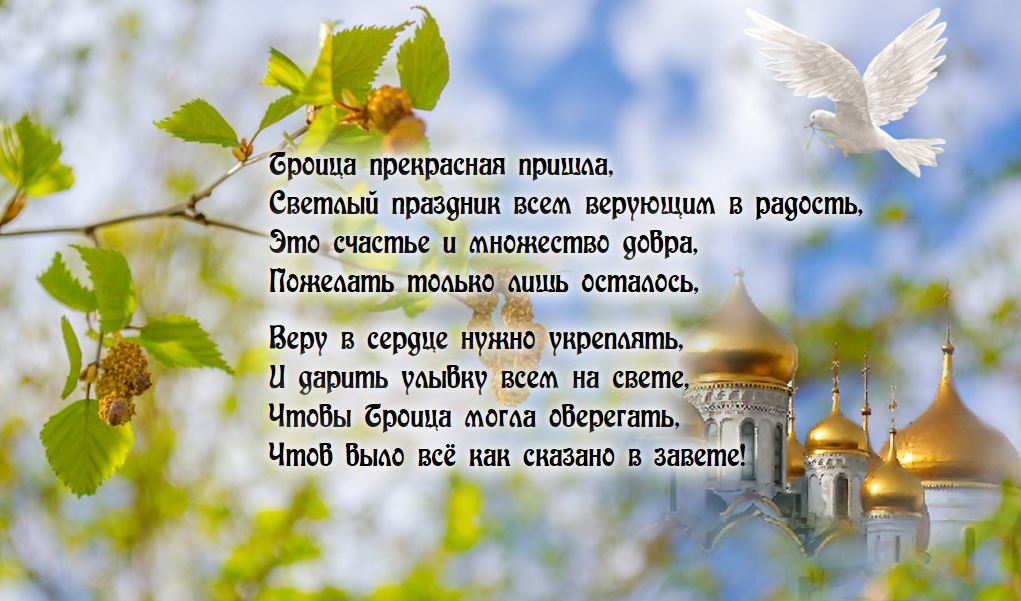 Душе купаться, картинки поздравления с святой троицей в стихах