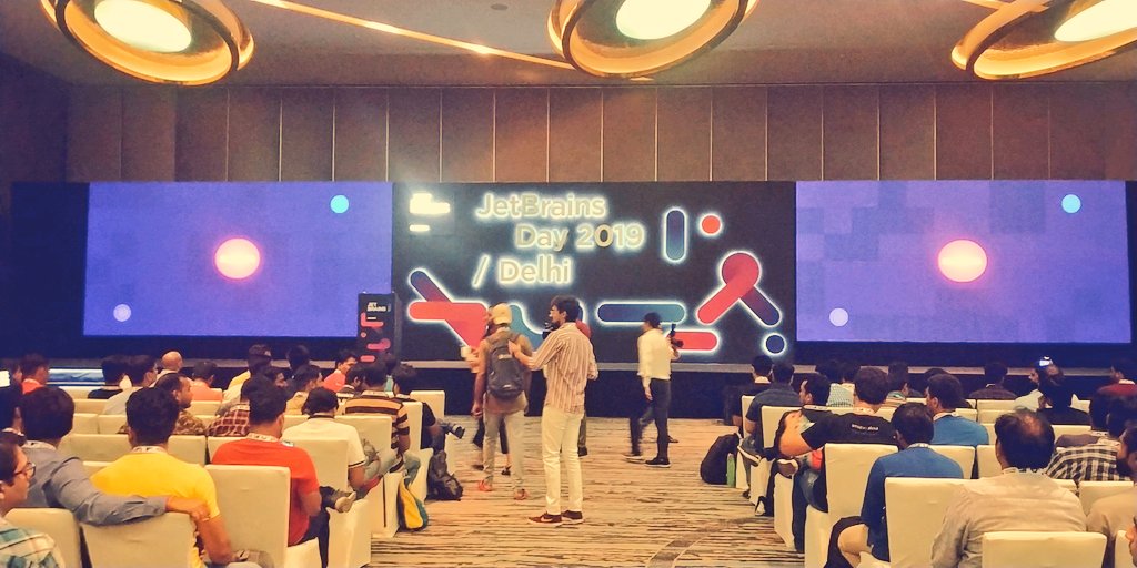 RawHeatGulati's tweet photo. Lovely people, Much knowledge, Great Community.
We need JetBrains Week from now on!
#jetbrainsday #jetbrains_india #jetbrains #Java #Developer https://t.co/F1c5kU5a7W