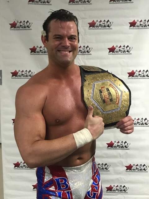 Very excited to announce I won the <a href="/ASWCANADA/">ASW CANADA</a> All Star Wrestling Heavyweight title tonight in Vancouver BC! Thanks to the Vancouver fans for your support, It was a great moment winning with the Running Oklahoma Stampede! Like my Father, Steve Williams and JYD used to hit. 1,2,3!