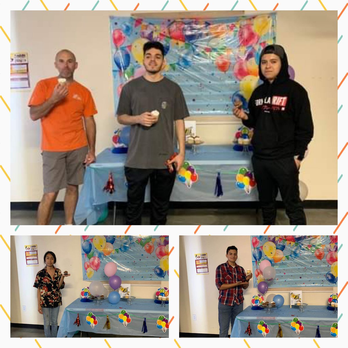 MonaMarie05's tweet photo. Freight and Closers enjoying the June Bday Cupcakes. ๐ #birthdaycelebration #voateam #lovemyjob @PerrisHD6875 @Airel48950048 @LisaFerence https://t.co/Mvjvx86JnS