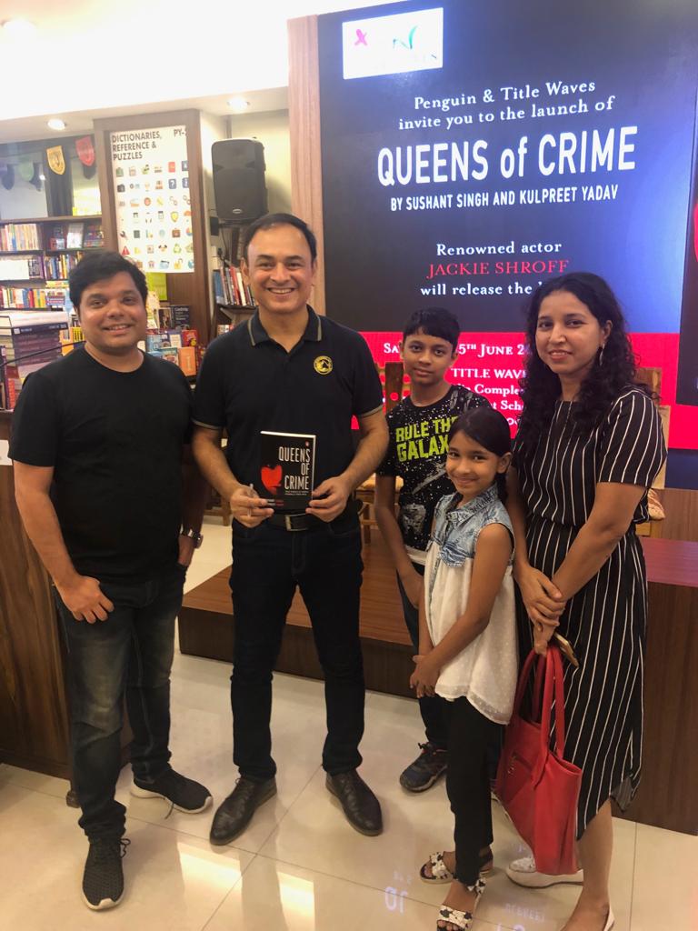 What an awesome event it was yesterday, @Kulpreetyadav! Great turnout, nicely presented, and not a hair out of place. Loved the camaraderie that prevailed the atmosphere. My family loved you. Best wishes for #QueensofCrime!