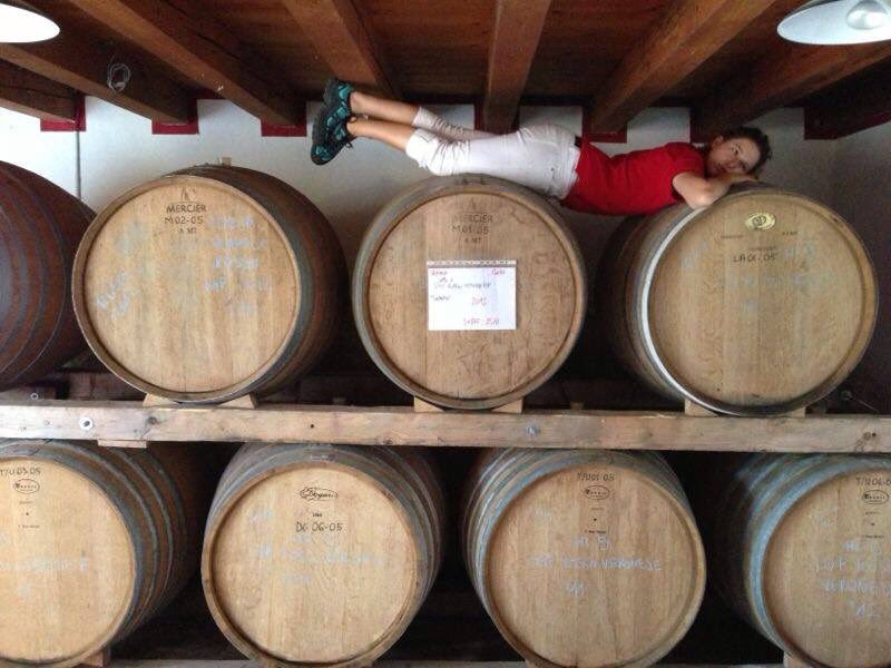 A very long time ago... that was one of my favorite place for thinking... #lifeofawinemaker #sissibaratella