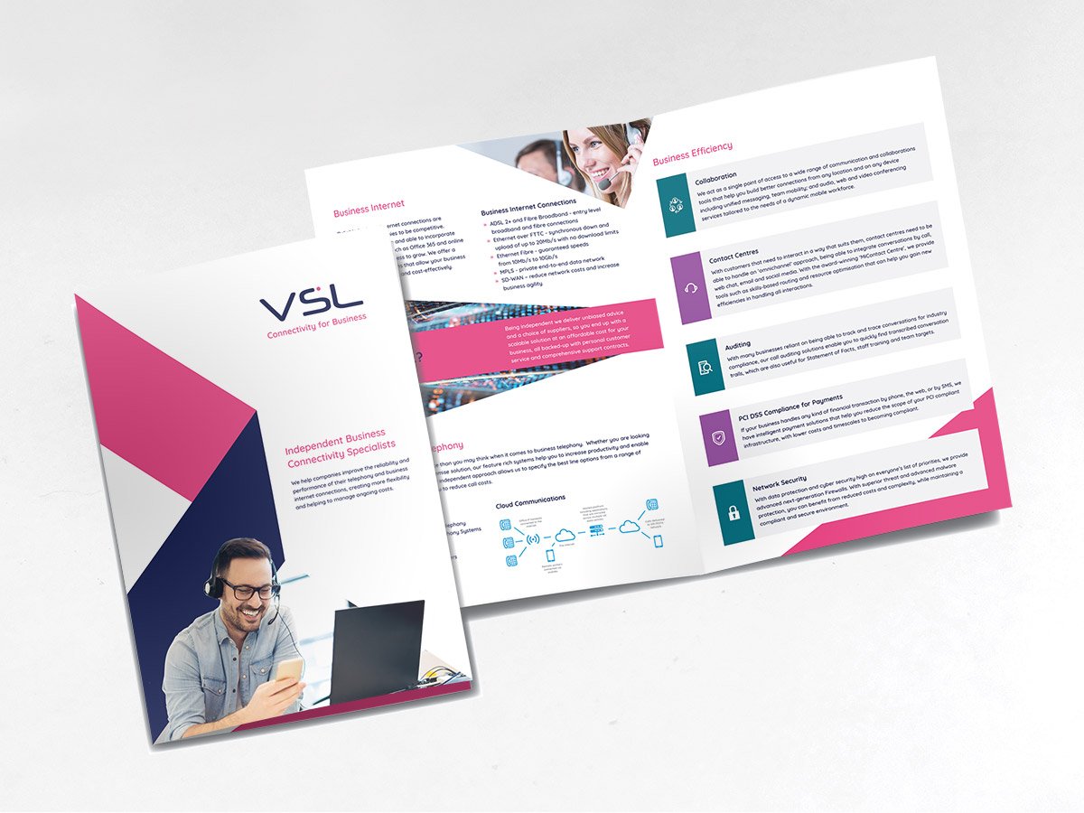 Four page A4 brochure recently printed for a Basingstoke design agency for their client. Room for margin for all parties and still remain competitively priced. #print #basingstoke