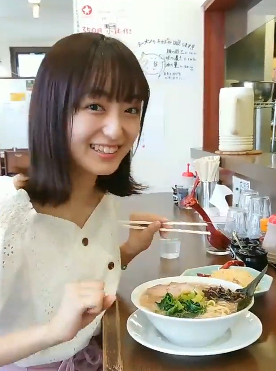 ট ইট র やみたん ᴗ ラーメンめいなが宇宙一可愛すぎてスマホの壁紙を変更しました S S 横浜ウォーカー8月号 7 発売 の連載 ラーメン女子部 を要チェック 日比野芽奈 T Co Xisbs73hos