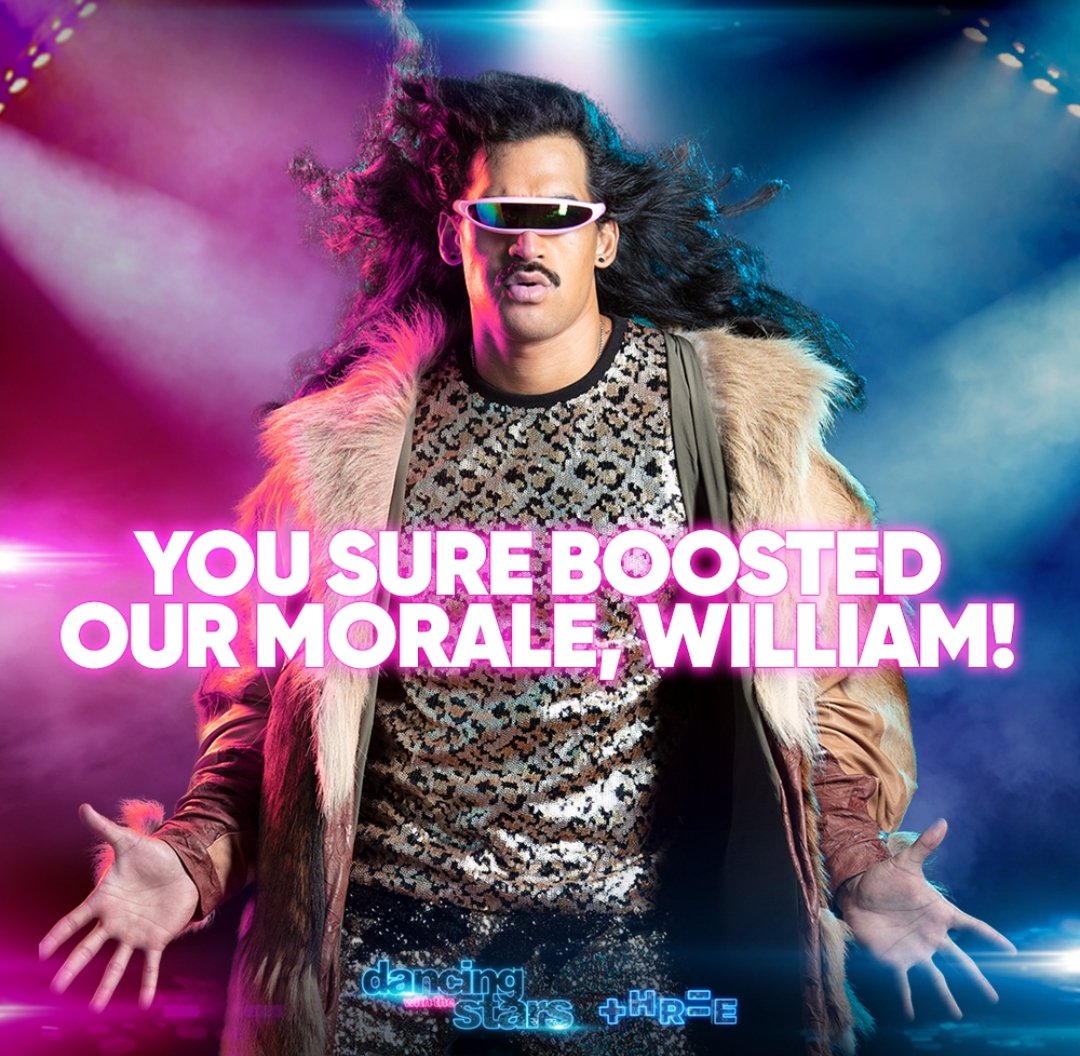 A massive congrats to third and fourth place! We love you Randell and William, you did us all proud! 💙💙 #DWTSNZ