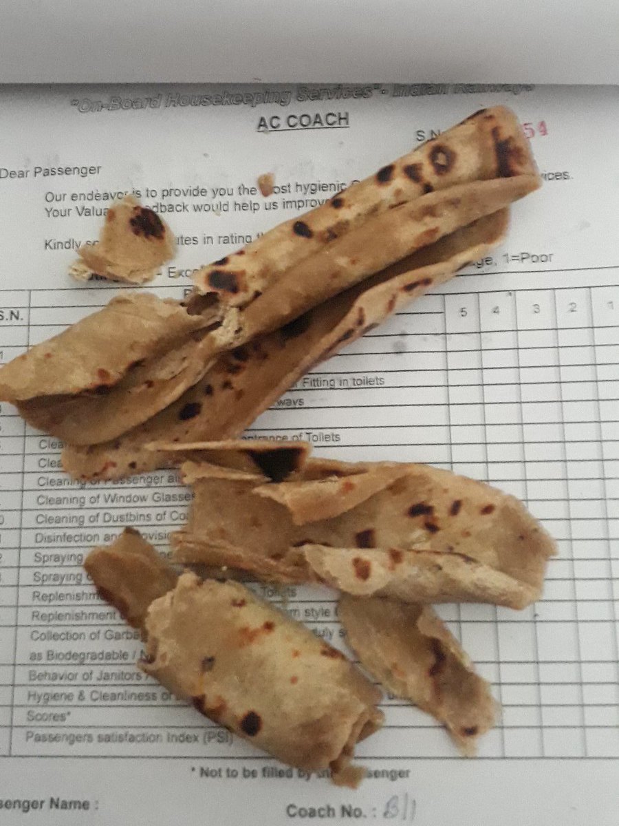 RanjitKKarn's tweet photo. @PiyushGoyal respected sir railway food is poor quality in today rajdhani exp. Bangluru to New Delhi bogi no. B1 same foods supply was last night PHOTO ENCLOSED https://t.co/cjEYhSEmfR