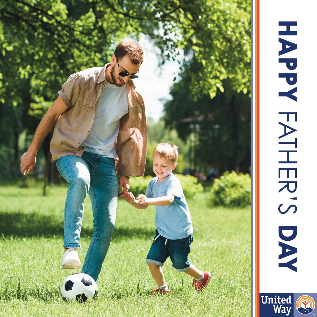 UnitedWayofReno's tweet photo. Happy Father's Day to all of the Dads of Reno County. Be sure to thank your father today for all that he has taught you! 

What is the most valuable skill that you learned from your father? #OneCommunityUnited #FathersDay #Dad #LifeLesson https://t.co/F7IXNxLavZ