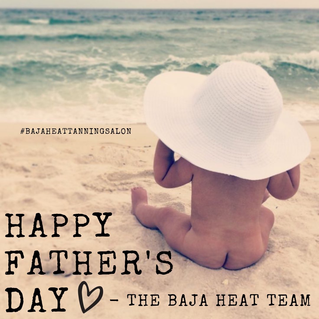 HeatBajaTanning's tweet photo. Father’s Day is special and we want to celebrate with you! Dads tan free on Father’s Day and receive a complementary sample lotion at check in! Happy Fathers Day! 

#fathersdaygifts #fathersday #fathersdaygiftideas #dad #letsgotanning #thatglow https://t.co/Ox6mWYPggG