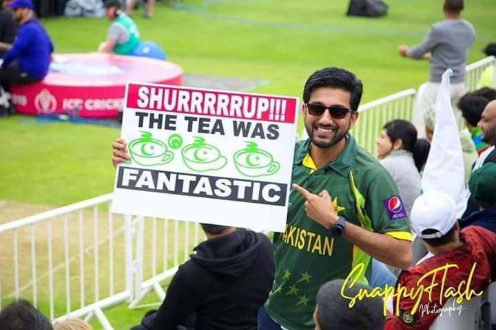 This guy wins today 😂😂
#IndiaVsPakistan #INDvPAK #PAKvIND #CWC19 #WeHaveWeWill