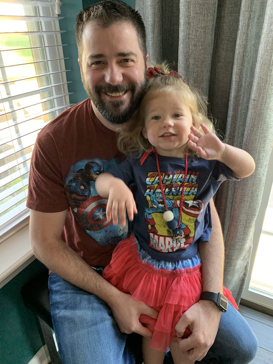 SethBuell81's tweet photo. Happy Fathers Day to all the other dads out there! Enjoy your day! #LandryBuell #FathersDay19 #WeMatched #CaptainAmerica #Marvel https://t.co/Juo0km1rqb