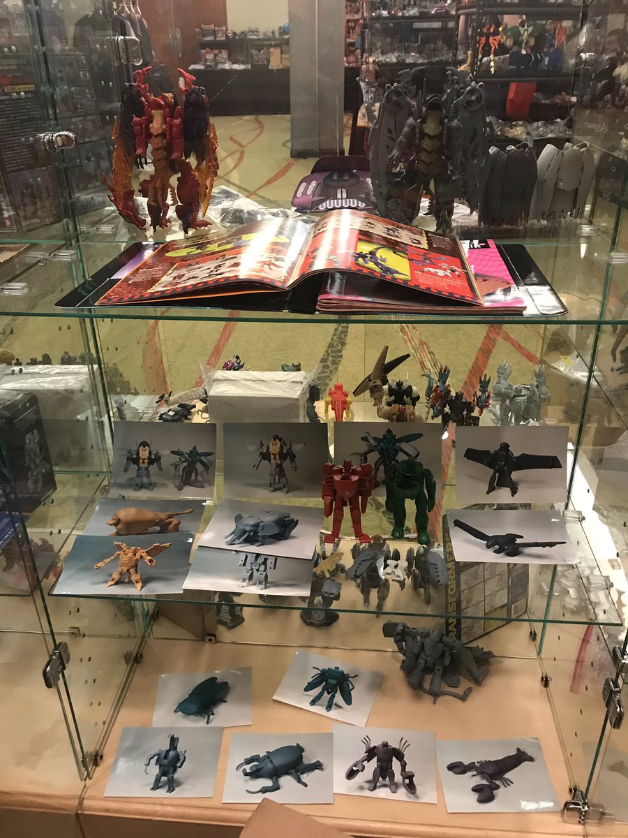 #robocon2019 prototype museum!! Prototypes, test shots, and engineering experimental mock-ups! Right in the shadow of the former #Kenner where they were made! #bringingthemhome