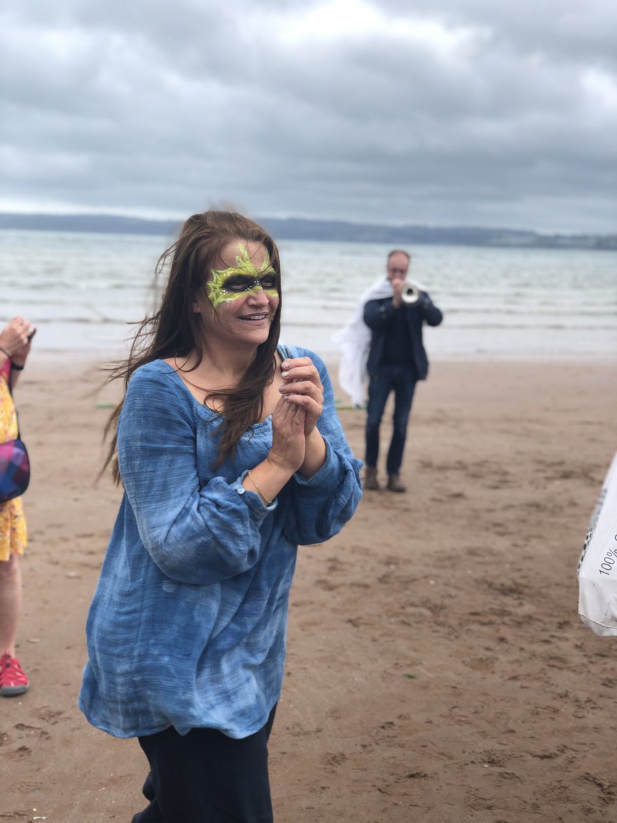 eyeview_prog's tweet photo. Thank you to everyone who joined us at The Offering - special moments together on Torre Abbey Sands with dancing and discussion about seahorses and climate change 🌊 https://t.co/ZG0y0F9ck8