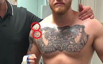 Wolf Georg Winkler On Twitter Im Internet Ist Ein Foto Des Connewitz Angreifers Brian E Aufgetaucht Derzeit Als Rechtsreferendar Am Landgericht Chemnitz Tatig Das Bild Zeigt Dass Er Mind Zwei Hakenkreuz Tattoos Hat Was Muss