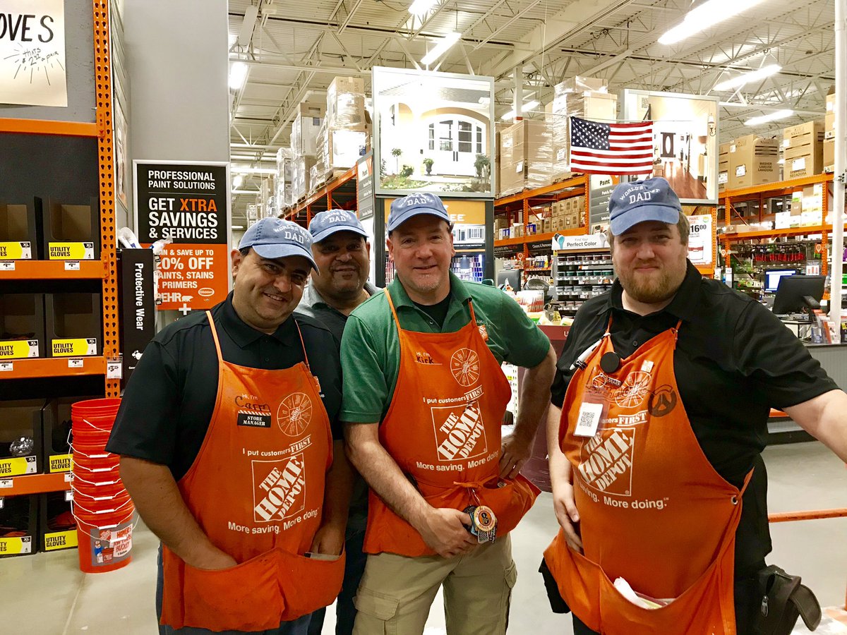 munchkin3691's tweet photo. Happy Father’s Day to the worlds best Dads!! #homedepot1289 #homedepot #HappyFathersDay https://t.co/aNQGzi9Xuz