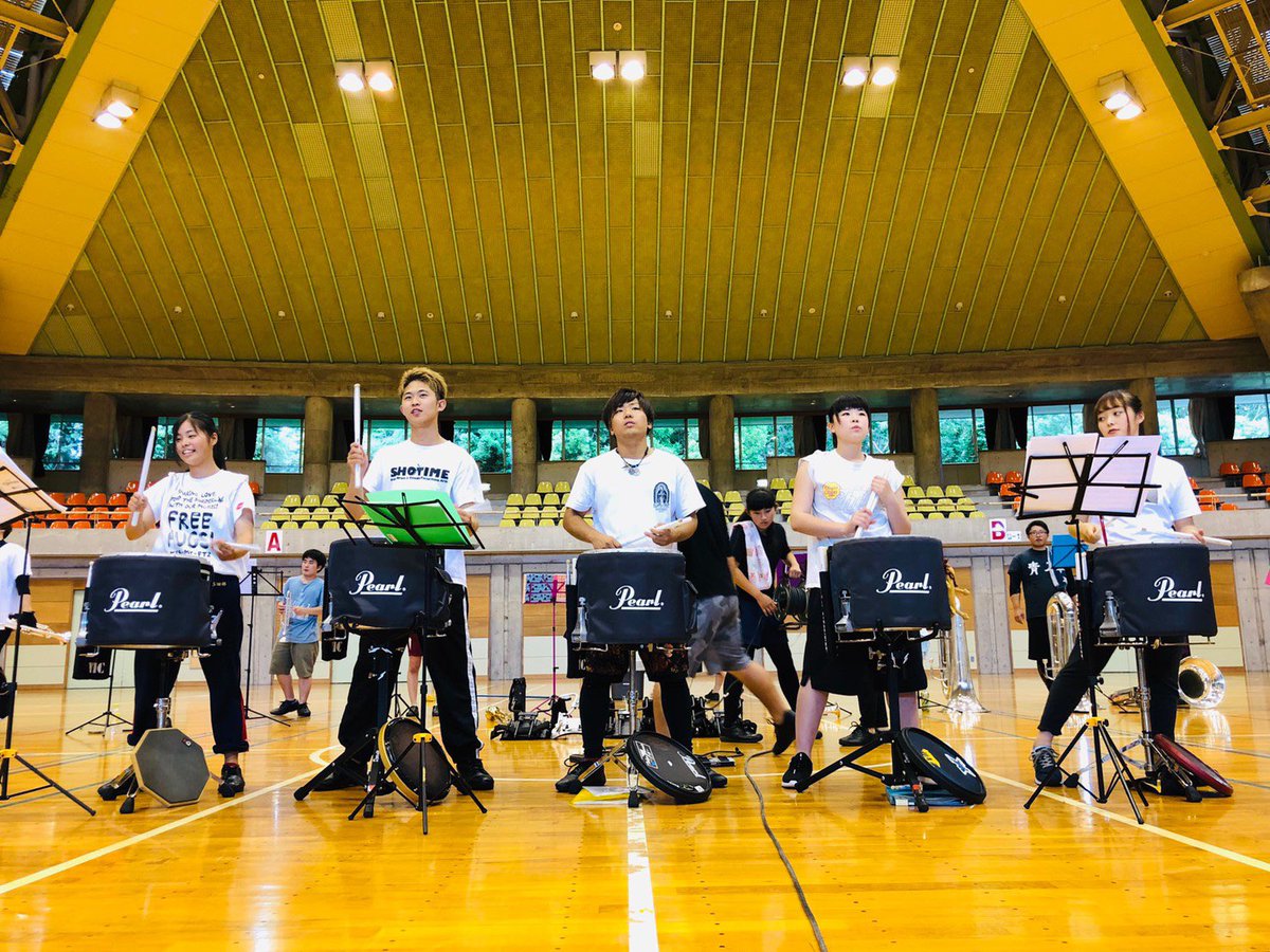 2019 COURAGE Snare line

合わせてないのに、Tシャツみんな白😎