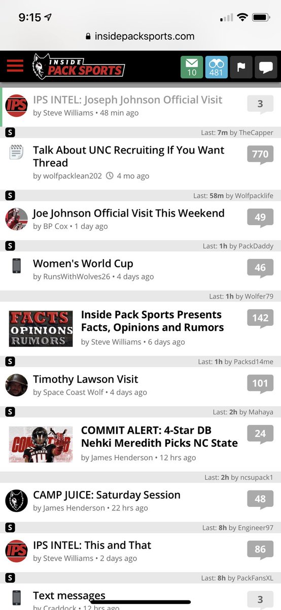InsidePackSport's tweet image. The premium forums are 🔥🔥🔥this morning! #GetInside