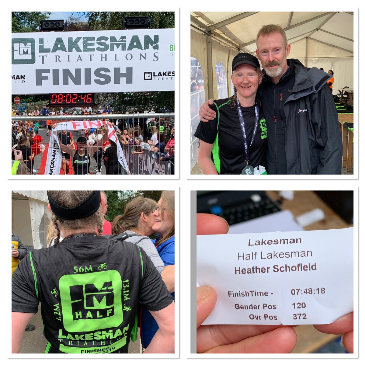 AngelaOgden_'s tweet photo. Heather No:910 HAS DONE IT๐47mins๐โโ๏ธ 3hrs52mins ๐ต 2hrs35mins ๐โโ๏ธtotal 7hrs 48mins.
So proud of my SisterInLaw & my Brother Nick !!! @TheLakesmanTri #Derwent water @NMSSMI #proud #TheLakesman #TeamLakesman @KeswickTourism https://t.co/ZWVbEHoCqZ