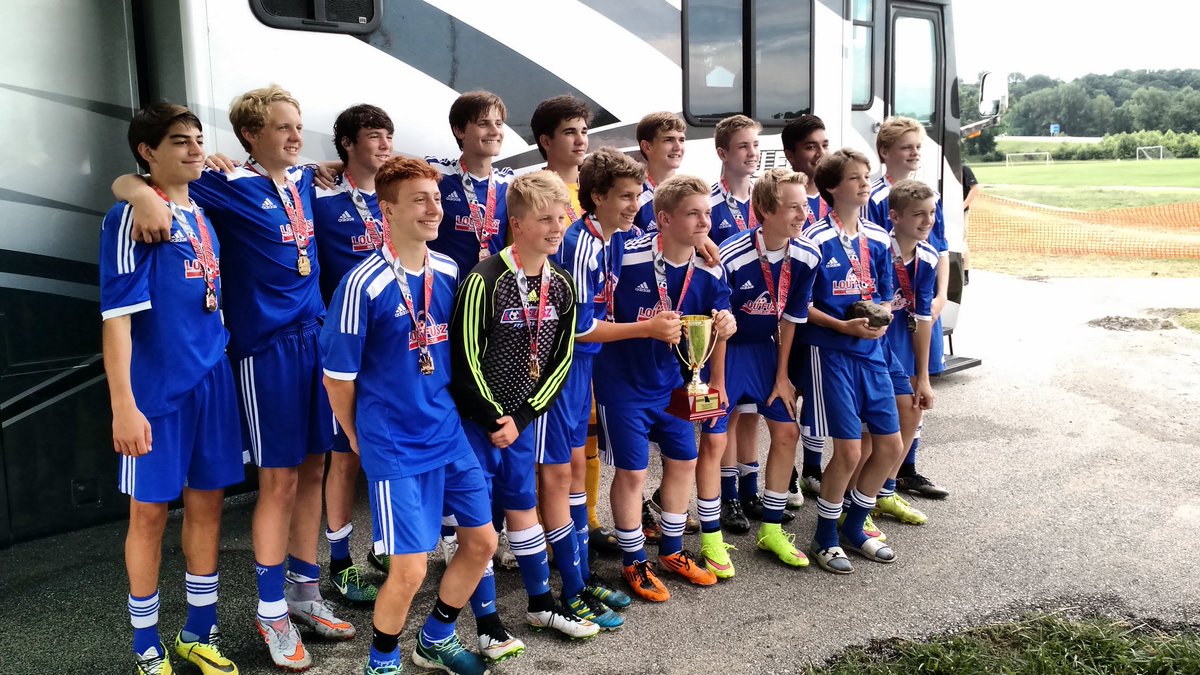 Look at these young lads. State Cup winner's in 2015