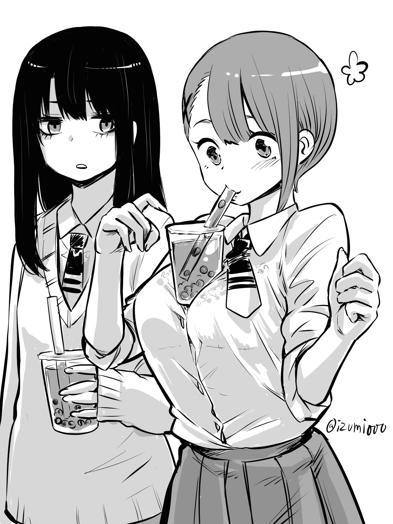 タピオカチャレンジをやってみた結果 失敗したところを弟に見られる姉 話題の画像プラス タピオカチャレンジをやってみた結果 失敗したところを弟に見られる姉 話題の画像プラス