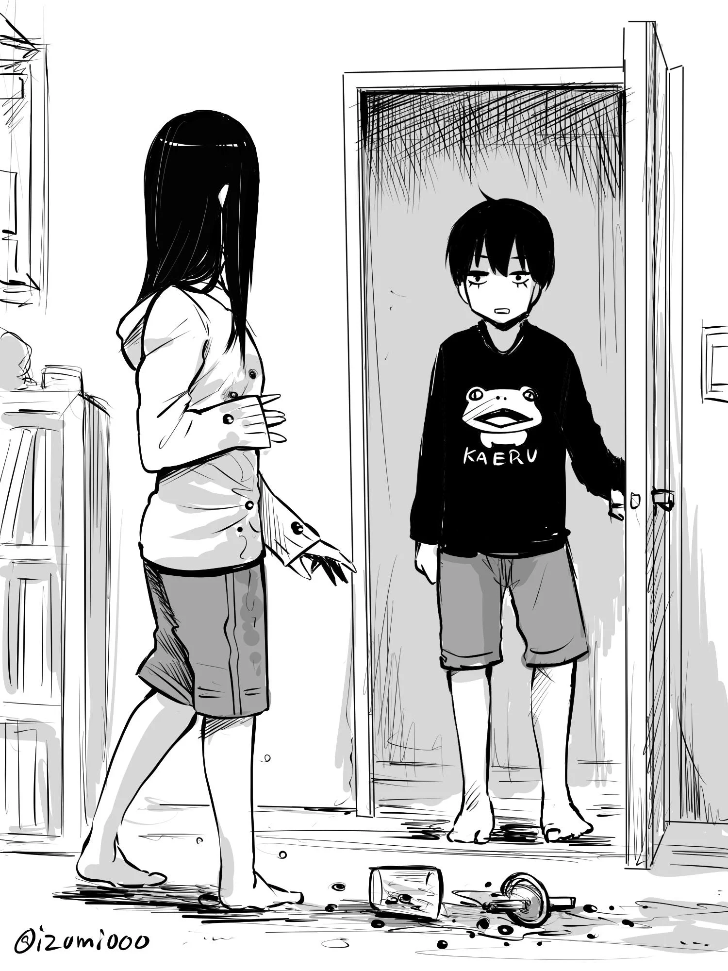タピオカチャレンジをやってみた結果www失敗したところを弟に見られる姉www