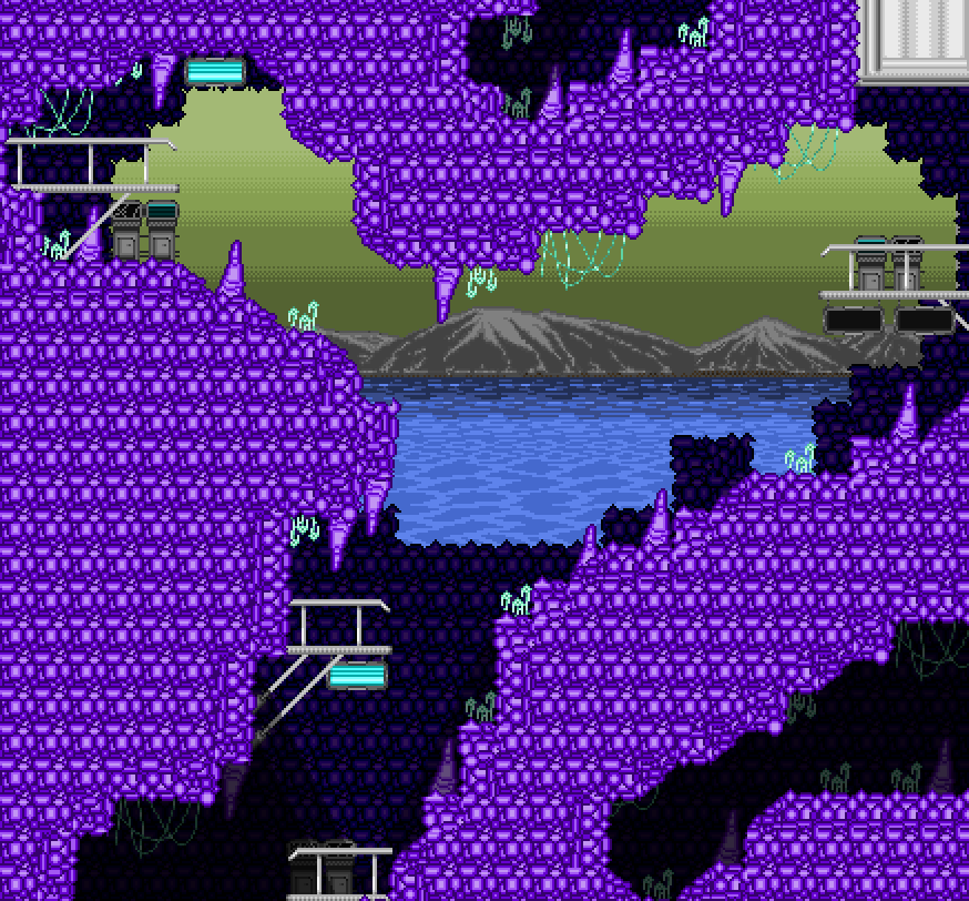 InfernoGames24's tweet photo. A sneak peak of the new area currently in development for #ProjectSolarbot
#Metroidvania #IndieDev #GameDev #Unity2D #PixelArt https://t.co/Qd9cjNRrgT