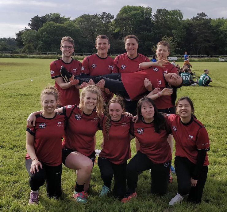 UoWKorfball's tweet photo. Had a lovely time at @BristolCityKorf’s summer tournament this weekend! Big thanks to the club and see you next year 🥳 #earmaster https://t.co/YNFFdQoZsu