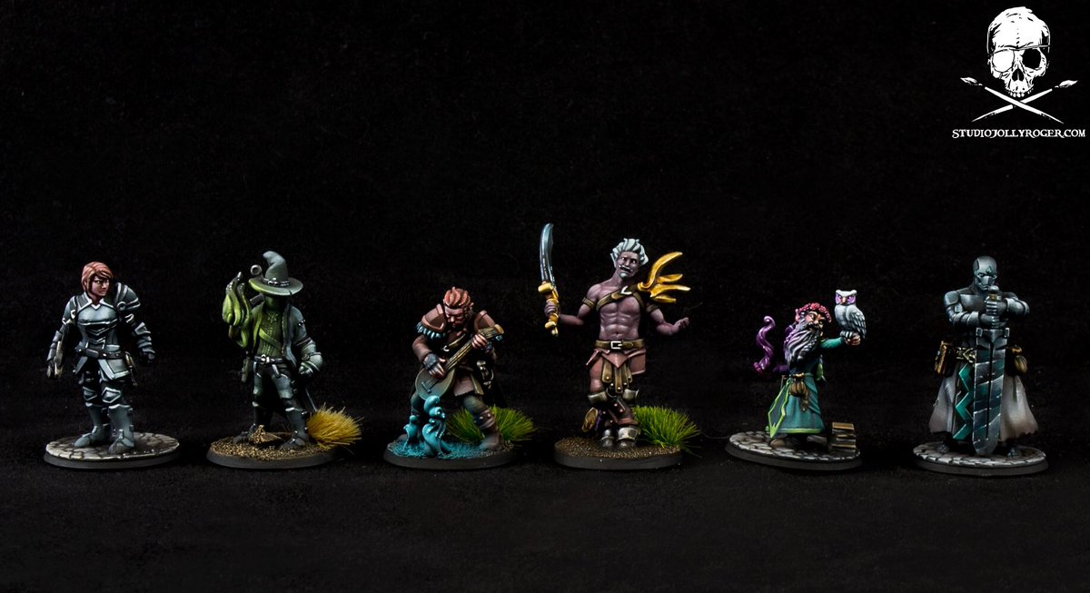 jolly_studio's tweet photo. For the first time we had chance to paint 3D printed @HeroForgeMinis
More photos: https://t.co/COQhT4kSak

#miniaturepainting #tabletopgames #fantasy #rpg #dungeonsanddragons https://t.co/H8tRu38IRw