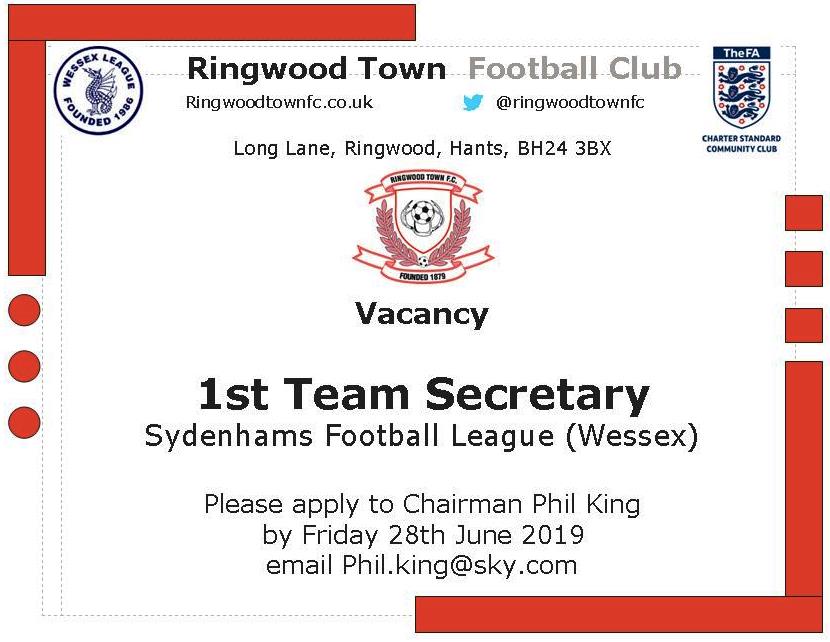 ringwoodtownfc's tweet photo. Interested? Please DM or email @SydWessex @LymTimesSport https://t.co/gLOJ4kt6hm