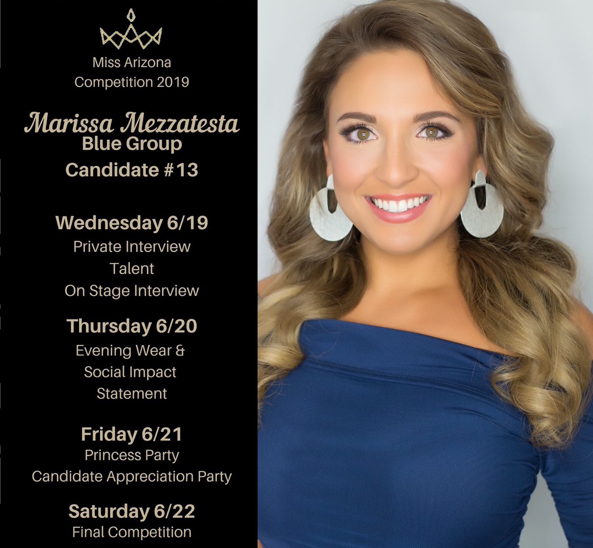 MissGlendaleAZ's tweet photo. I wanted to take this #SponsorSaturday to thank each &amp; every sponsor who helped me get to where I am today! The generosity &amp; support I’ve received from each of you has truly been unmeasurable! They say it takes a village &amp; I sure am lucky to have you all as part of mine! https://t.co/t7LnOzaxY3
