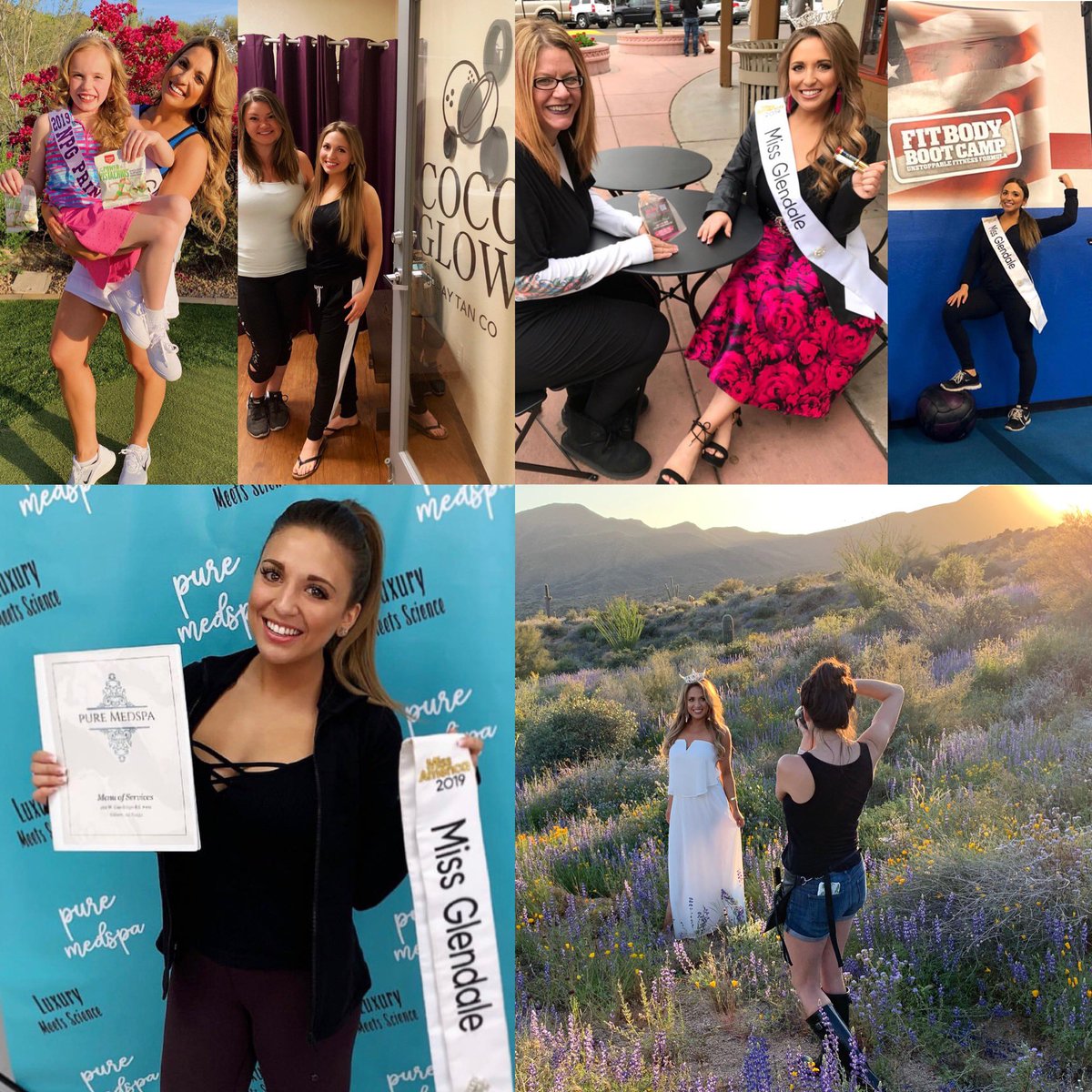 MissGlendaleAZ's tweet photo. I wanted to take this #SponsorSaturday to thank each &amp; every sponsor who helped me get to where I am today! The generosity &amp; support I’ve received from each of you has truly been unmeasurable! They say it takes a village &amp; I sure am lucky to have you all as part of mine! https://t.co/t7LnOzaxY3