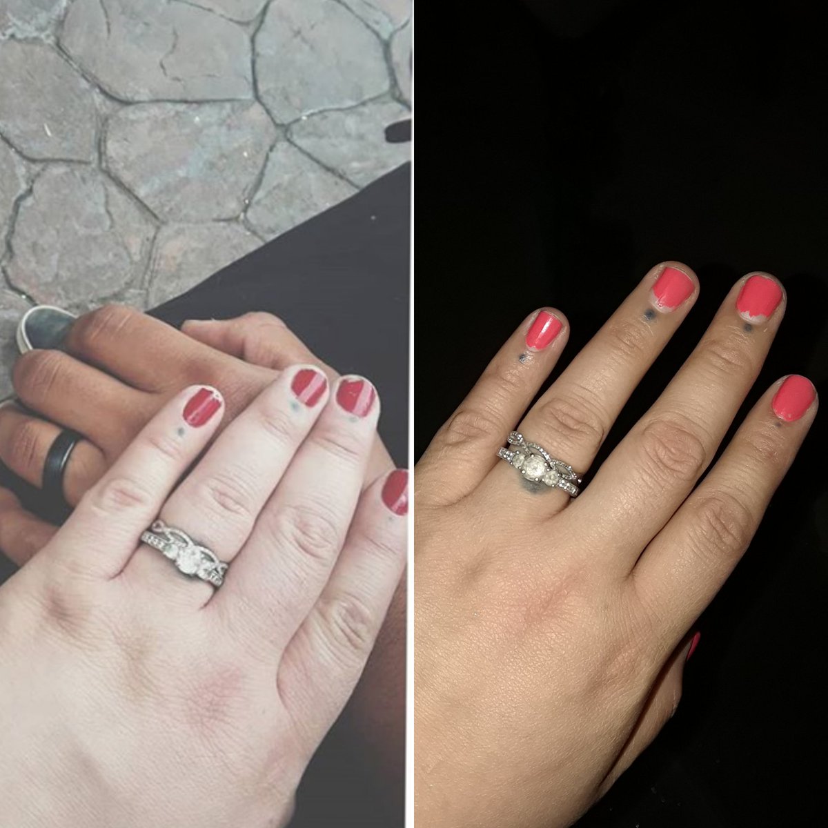 spooky_mcghee's tweet photo. Made it to my half of the month goal! 285lb! I'm officially 44lb down I'm hoping the be at 280lb by the end of the month wish me luck also here's a side by side of my hands... 329lb then to 285lb nowπ #wljourney #weightloss #beatingpcos #pcosawareness #wlcommunity https://t.co/DxXkdY3JcU