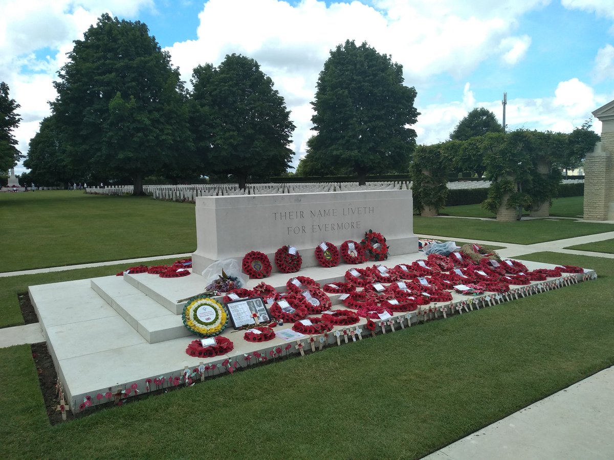 WarwalkerUpdate's tweet image. The CWGC Cemetery at Bayeux is the final resting place of over 4,000 Commonwealth soldiers, sailors and airmen killed during the Normandy campaign