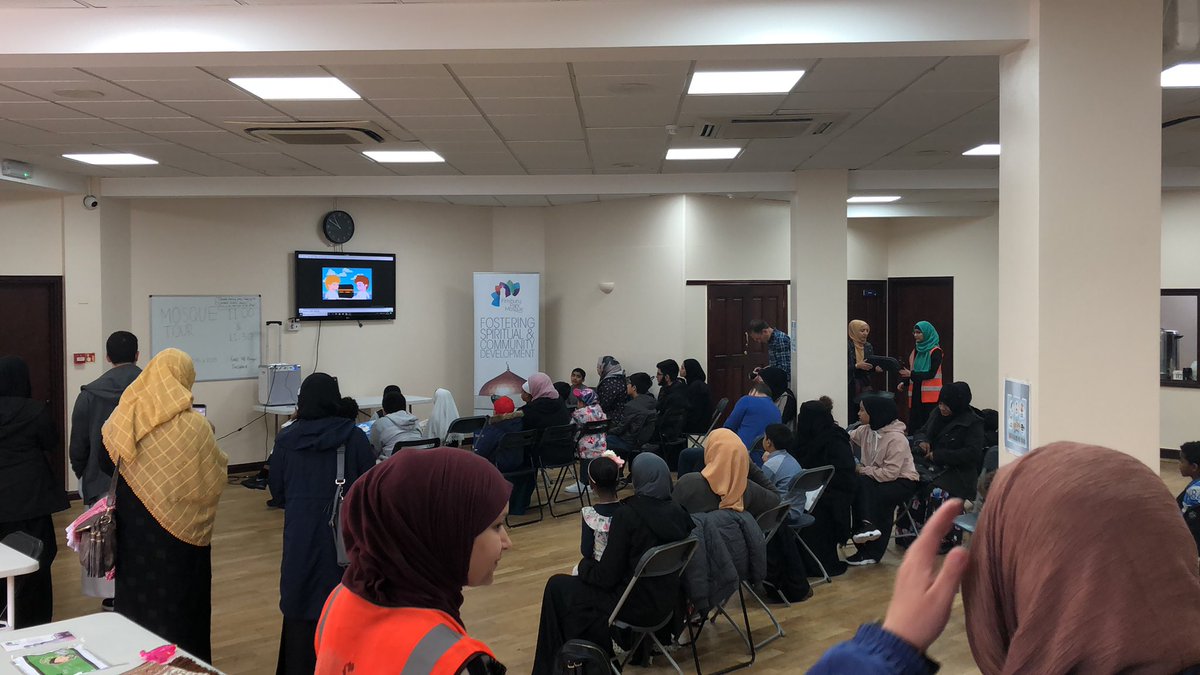 Excited to be at <a href="/FPMosque/">Finsbury Park Mosque</a> for the first ever Autism Hour in a mosque! What an exciting first step to create an autism-friendly community!