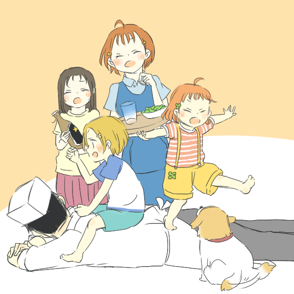 高海千歌 「お父さんいつもありがとう! https://t.co/IYNio5EgmS 」|かせのイラスト