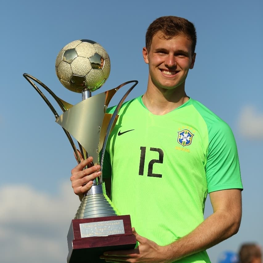 CPFC's tweet image. 🇧🇷 Congratulations to @_LucasPerri on being part of the Toulon Tournament winning squad with Brazil last night.