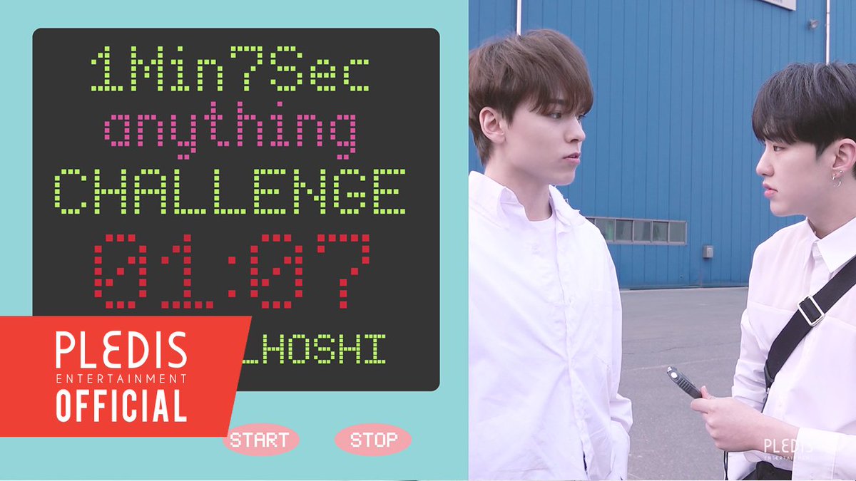pledis_17's tweet photo. [1Min7Sec CHALLENGE] 호시의 뉴턴의 법칙 #2 (With 버논)

▶ https://t.co/vfpukMomSQ

#호시 #HOSHI 
#SEVENTEEN #세븐틴
#1Min7Sec_anything_CHALLENGE
#1분_7초_챌린지 https://t.co/M8XD6DXhPC