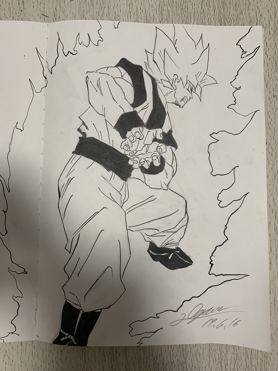 弟が外に行けず暇そうなので
自由帳に描いてあげました。 