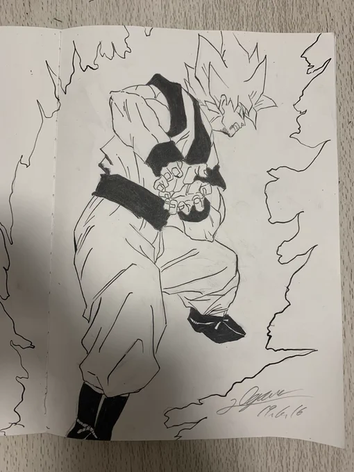 弟が外に行けず暇そうなので
自由帳に描いてあげました。 